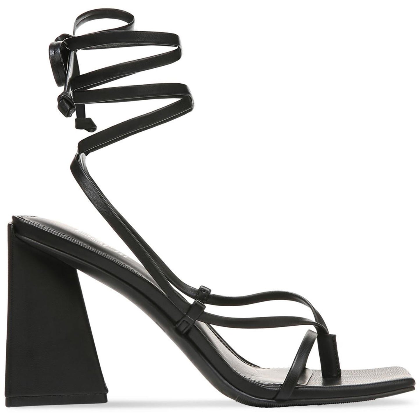 Sandalias de tacón cónico Auroraap para mujer Bar III, color negro, talla 42 (B, M)