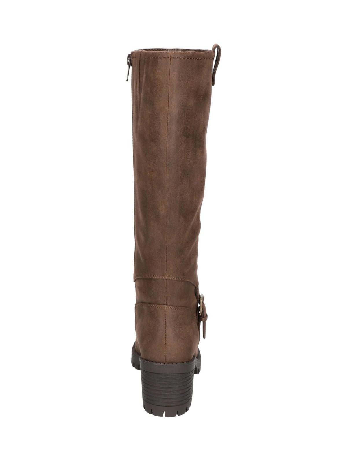 BELLA VITA Womens Buckled Strap Pull-Tab Lorielle Boots Shoes 8.5 M