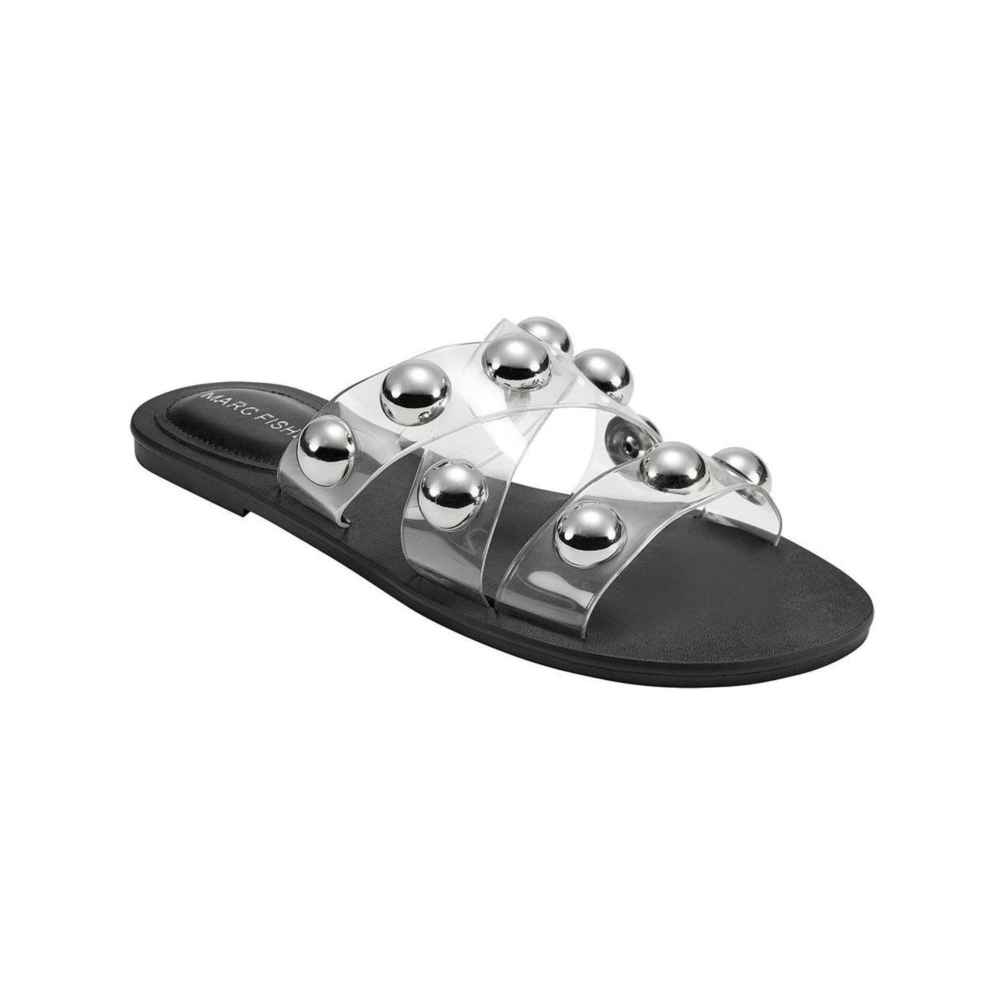 Marc Fisher Womens Bryte 2 Slide Sandals Shoes 6.5 Medium (B,M)