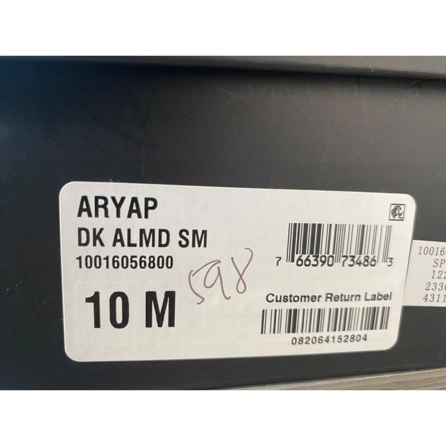 INC Womens Arya Platform Sandals 9.5 Medium (B,M) / Dark Almond Smooth