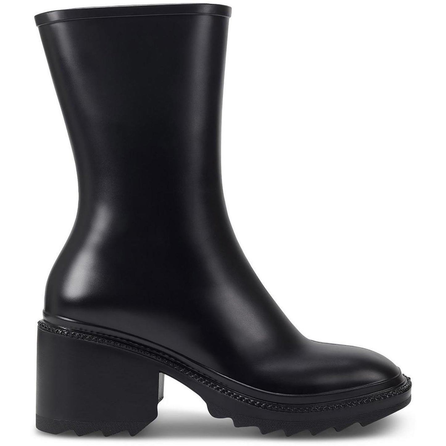 INC Womens Everett Zipper Outdoor Platform Rain Boots Shoes