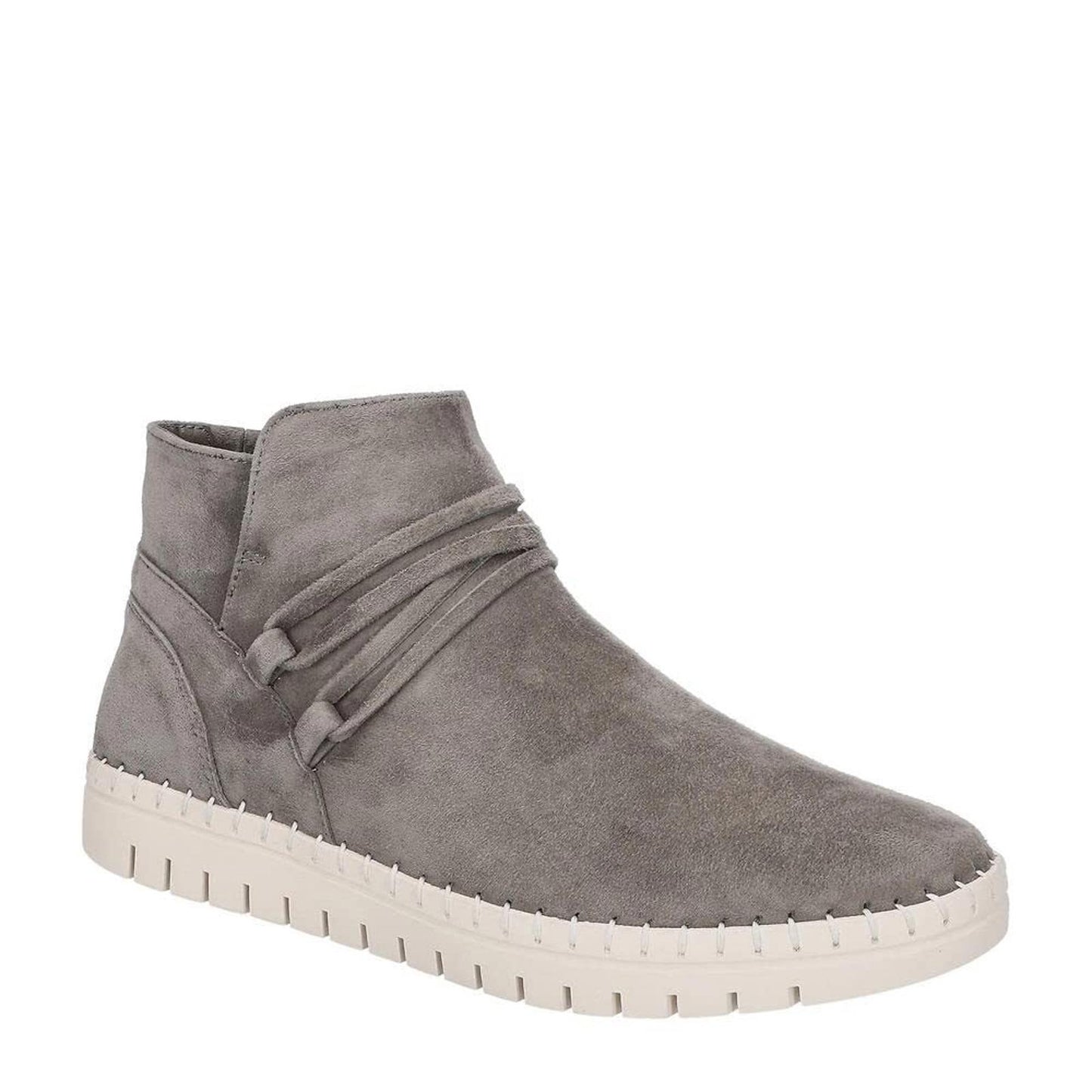 Bella Vita Women's Falynn, Grey Suede Leather, 9 X-Wide