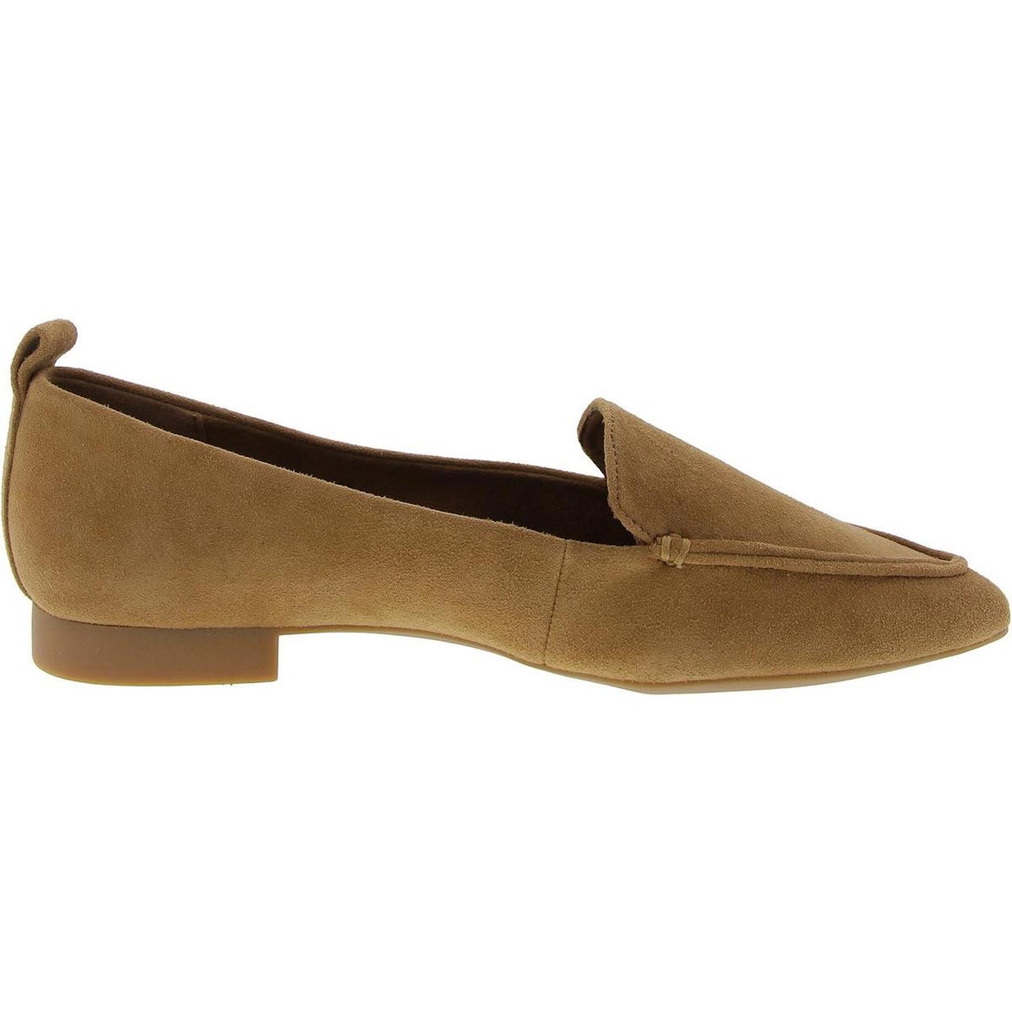 Mocasines Bella Vita de ante sintético con tacón de bloque para mujer, talla 9.5 mediana (B,M) / Ante tostado