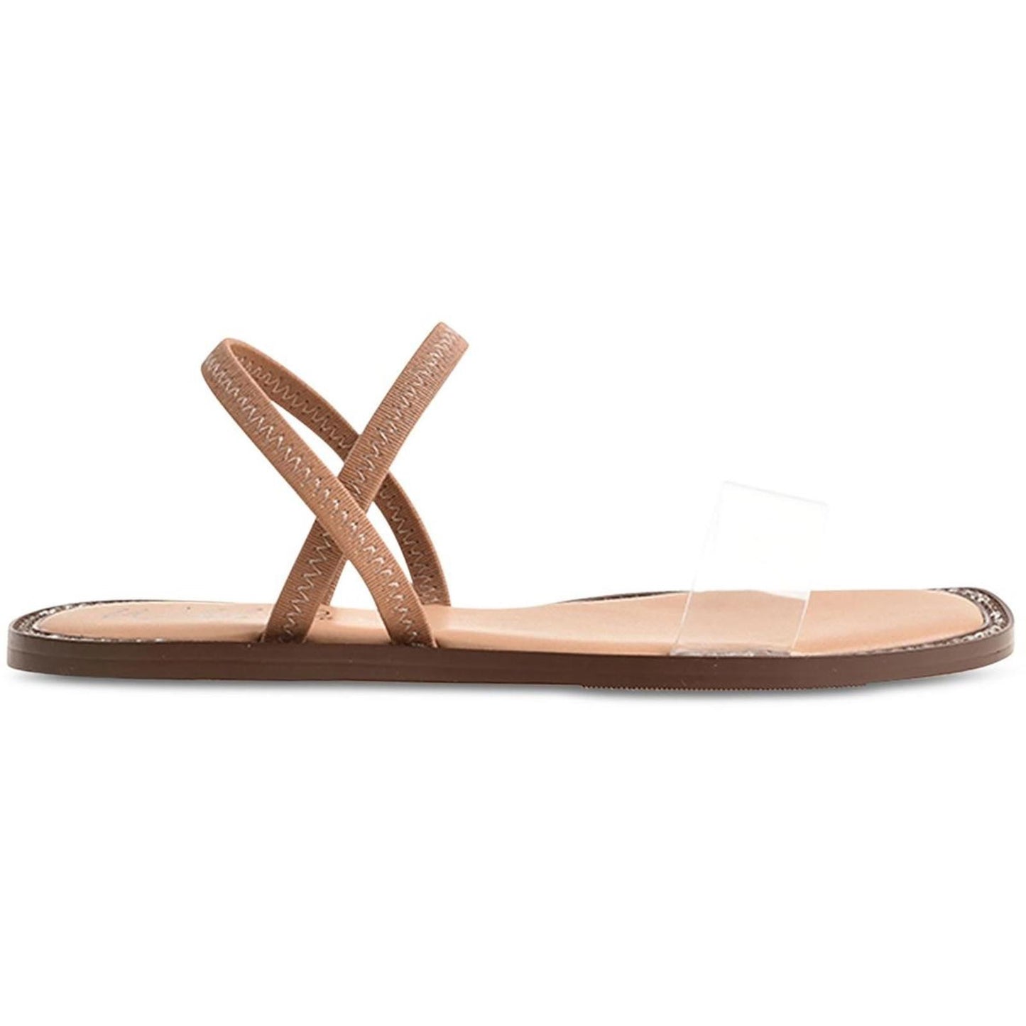 Wild Pair Womens Celest Tan Slingback Sandals Shoes 9.5 Medium (B,M)