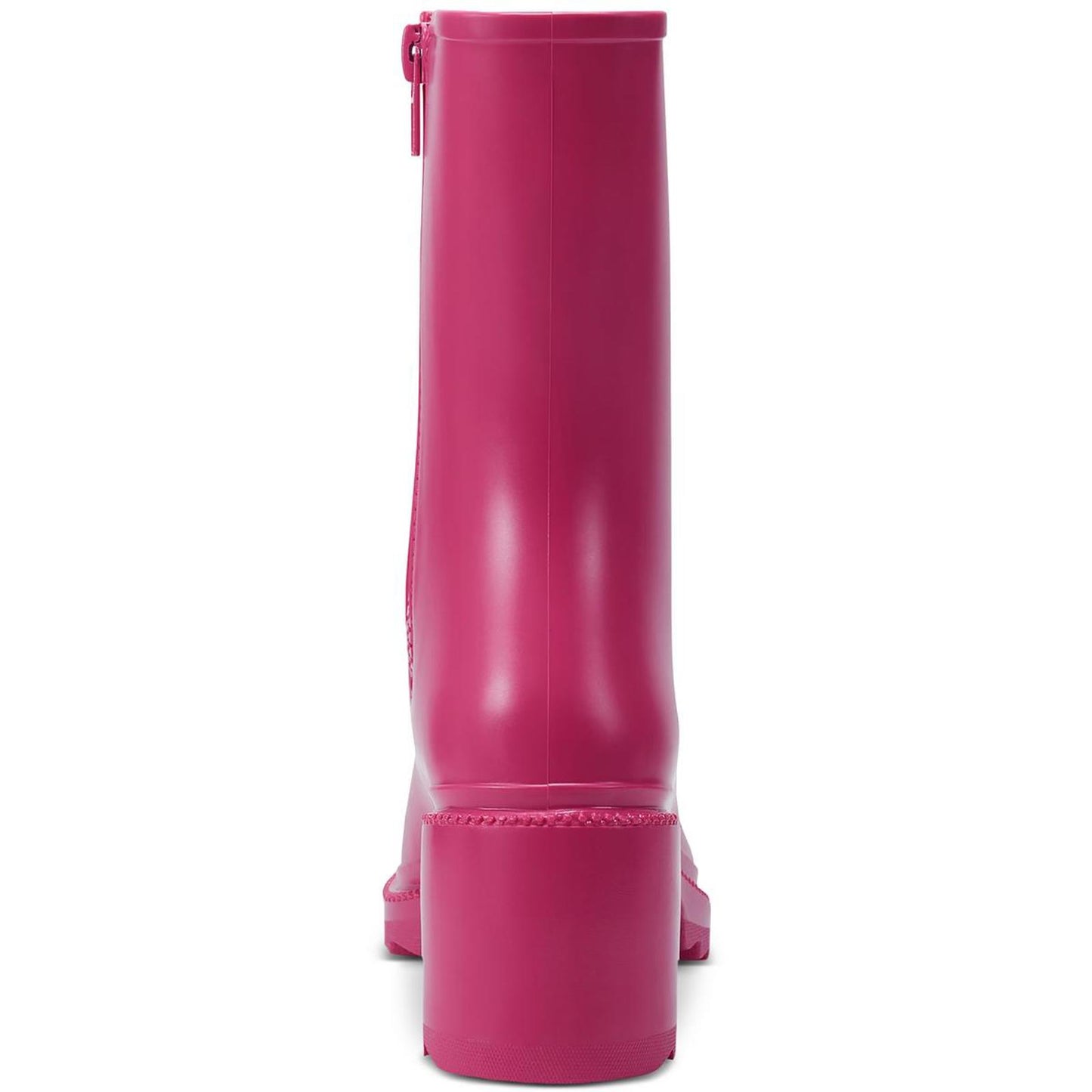 INC Womens Everett Zipper Outdoor Platform Rain Boots Shoes
