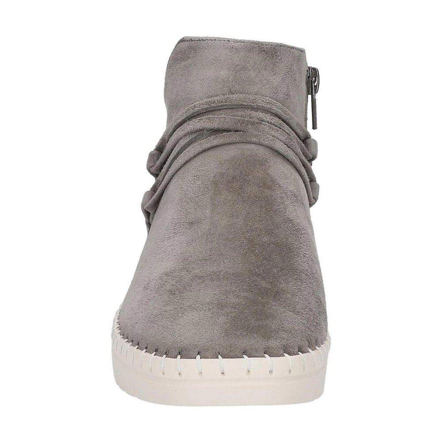 Bella Vita Women's Falynn, Grey Suede Leather, 9 X-Wide