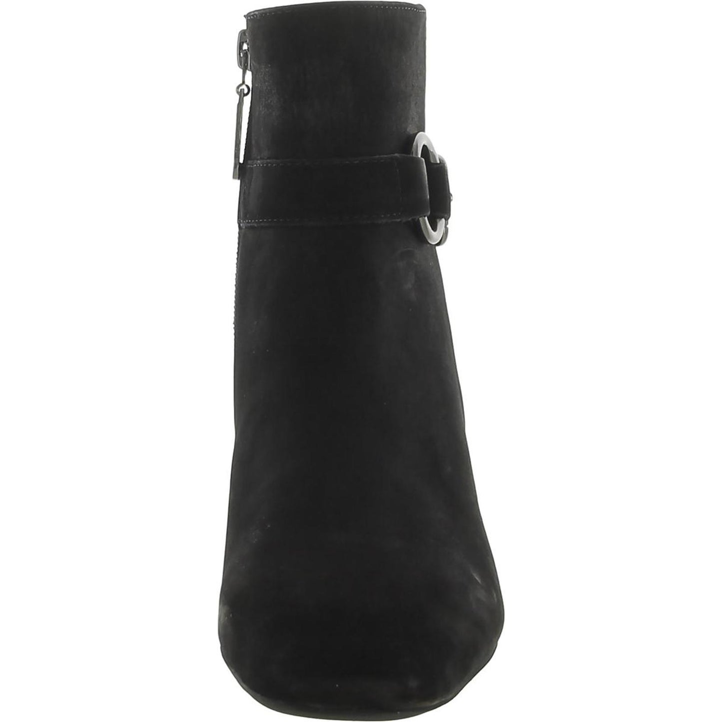 Marc Joseph Womens Madison Buckle Block Heel Ankle Boots Shoes 5