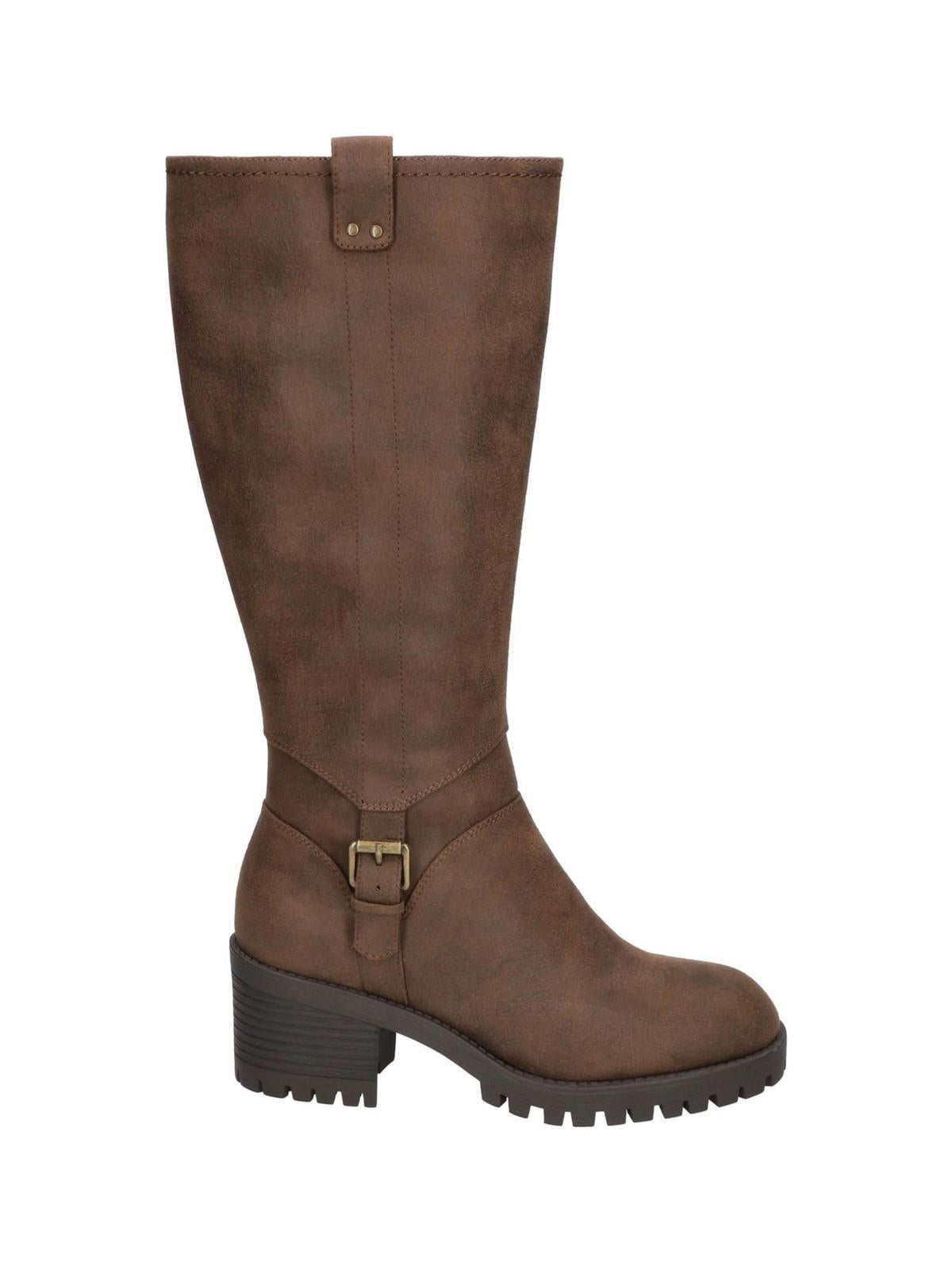 BELLA VITA Womens Buckled Strap Pull-Tab Lorielle Boots Shoes 8.5 M