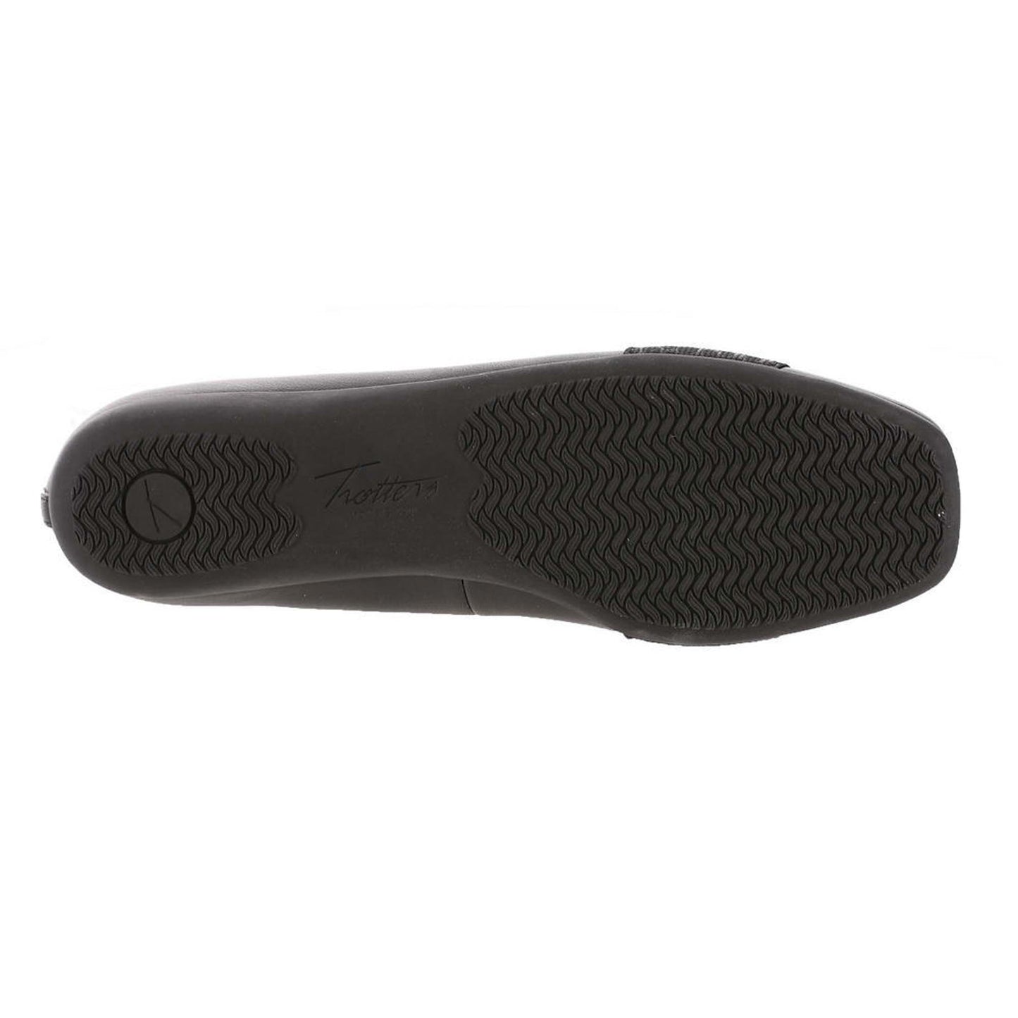 Trotters Womens Samantha Flats 8.5 Narrow (AA,N) / Black/Croc