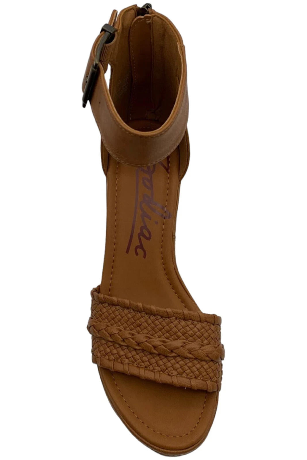Zodiac Womens Sabeen Braided Espadrilles 9.5 Medium (B,M) / Carmel PU
