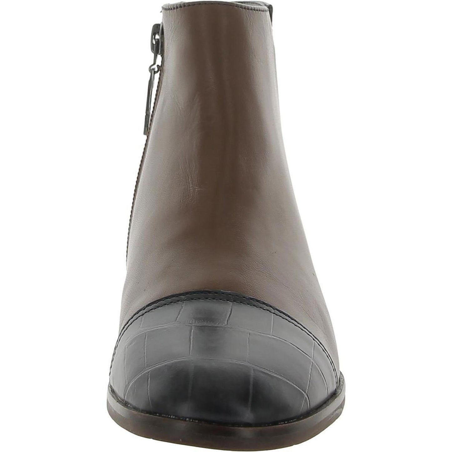 Marc Joseph Womens Herald SQ Leather Round Toe Ankle Boots Shoes 5