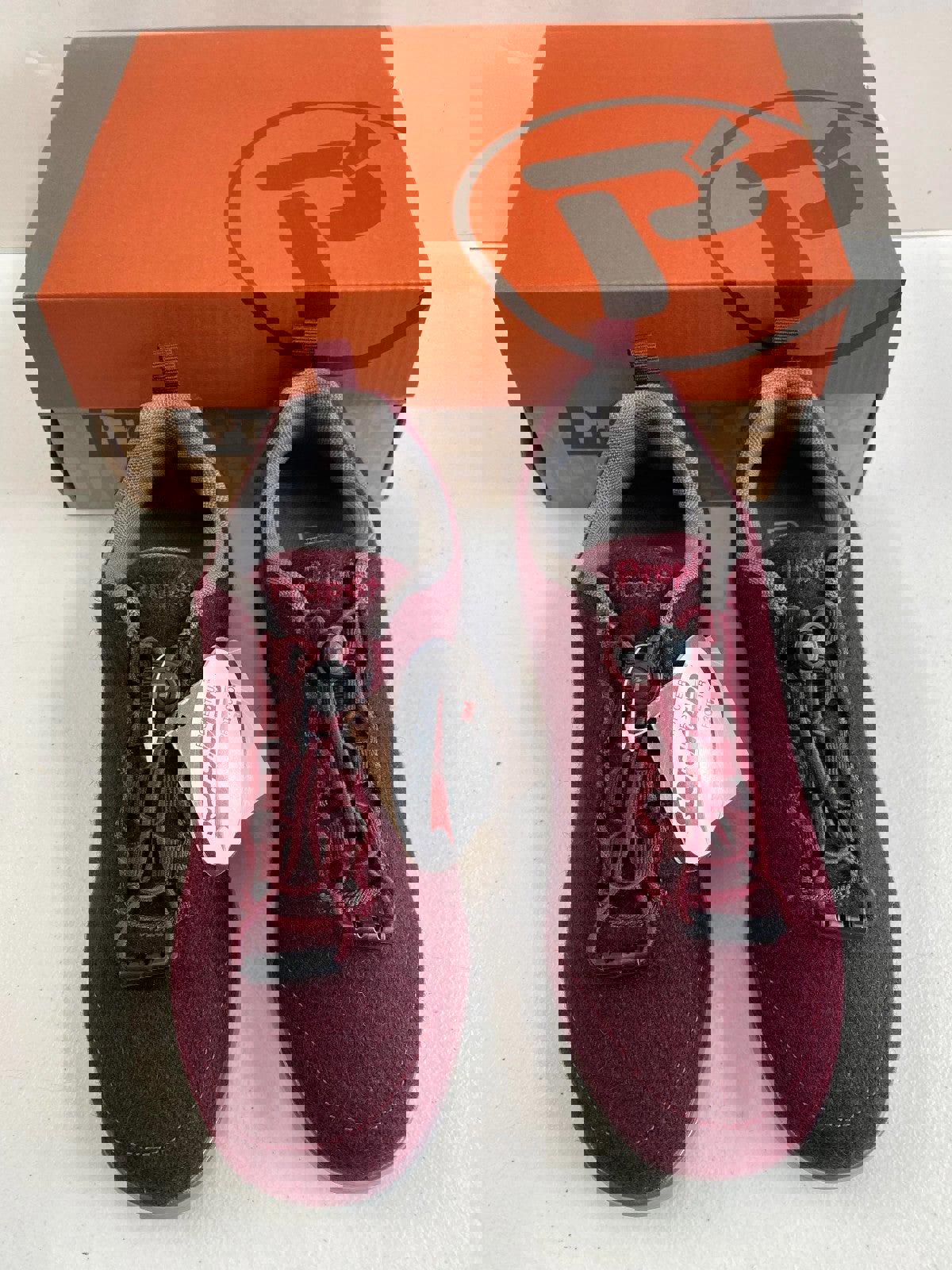 Zapatillas deportivas ligeras Propet Travel Fit Prestige para mujer, talla 6 estrecha (AA, N) / Franela burdeos