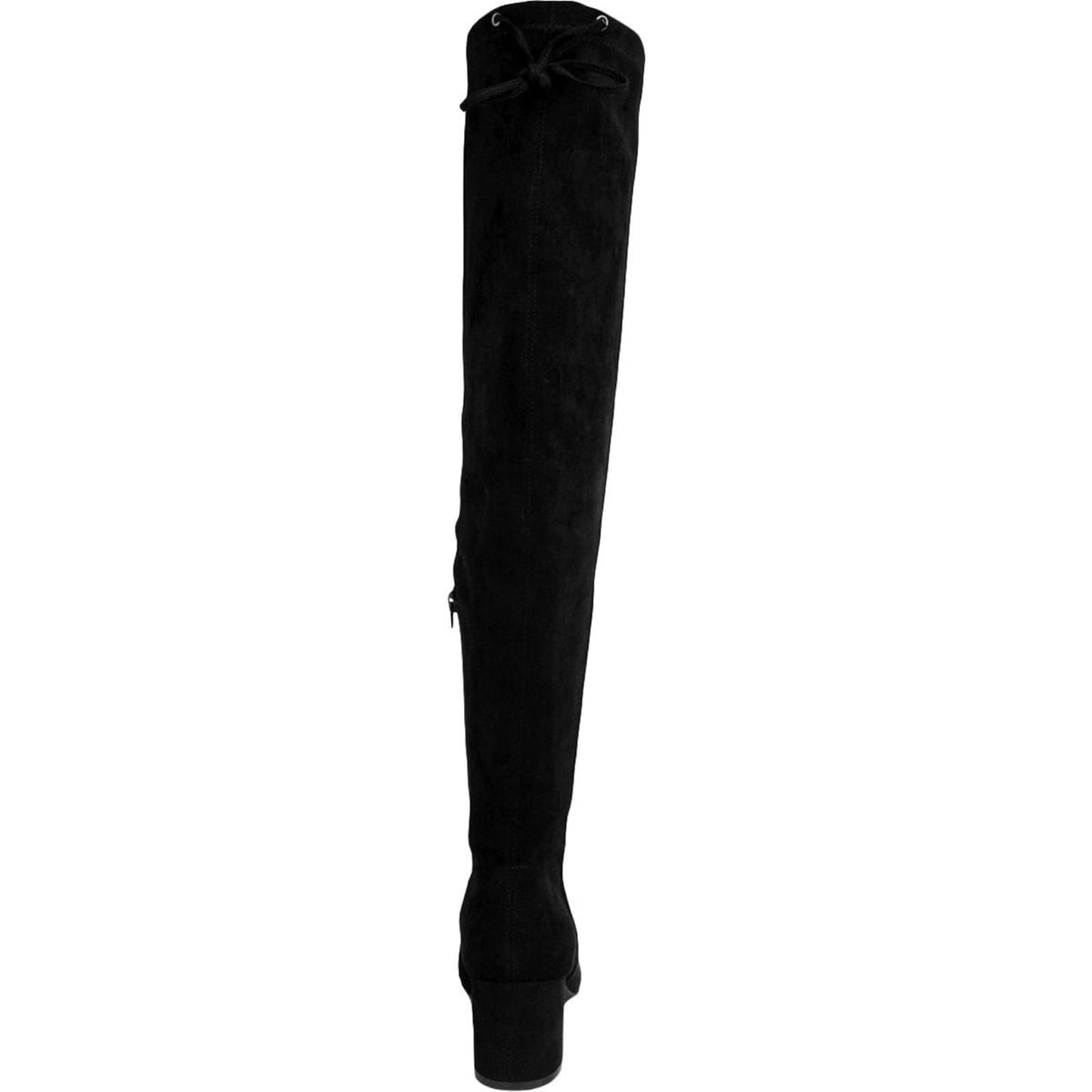 Sugar Womens Ollie Black Tall Over-The-Knee Boots Shoes