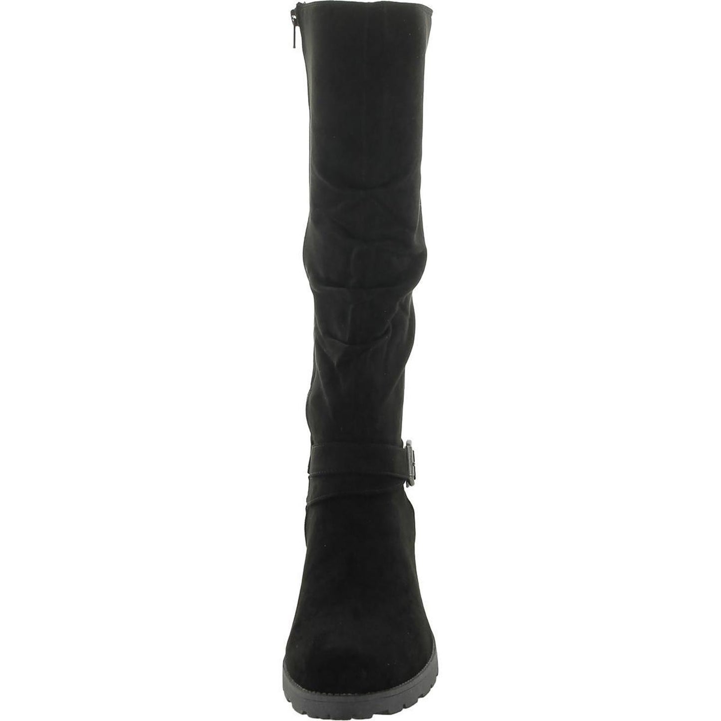 White Mountain Womens Dayna Black Over-The-Knee Boots 8.5 Medium (B,M)