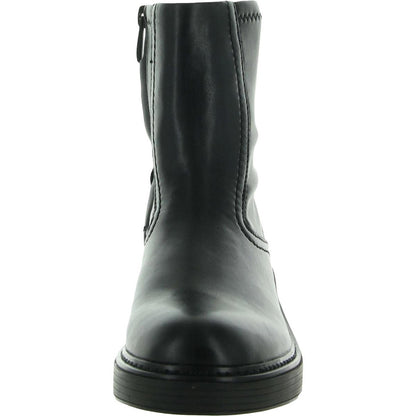 Franco Sarto Womens Karbon Zipper Pull On Ankle Boots 7 Medium (B,M) / Black