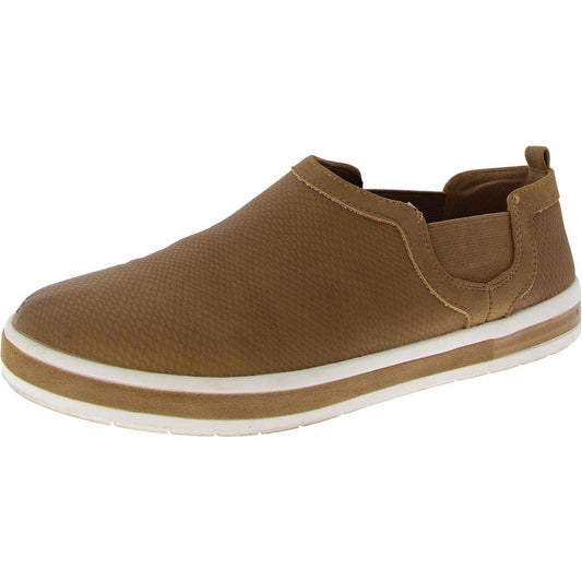 Zapatos planos informales Wrenley para mujer de Bella Vita, color tostado, talla 9 extra ancha (E+, WW) BHFO 3895