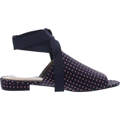 Sam Edelman Womens Theodora Blue Open Toe Shoes 8.5 Medium (B,M)