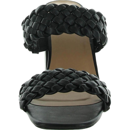Sandalias tipo mule negras Melissa para mujer de la colección Journee