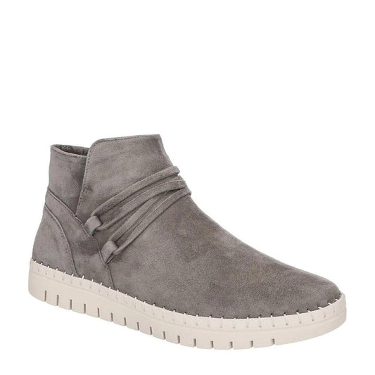 Bella Vita Women's Falynn, Grey Suede Leather, 9 X-Wide