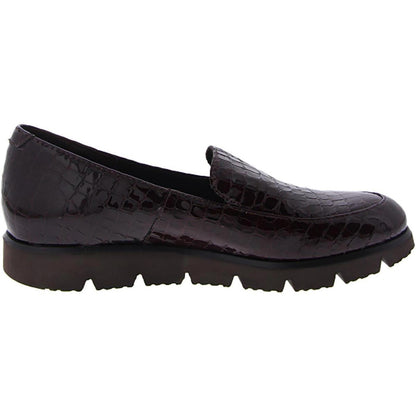 VANELi Womens Jimmy Brown Faux Leather Loafers Shoes 7 Narrow (AA,N)