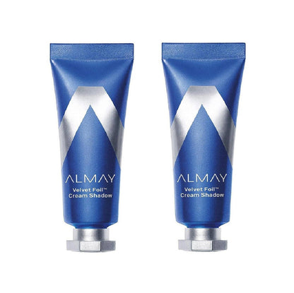Paquete de 2 sombras de ojos en crema Almay Velvet Foil, Lunar Disco 060