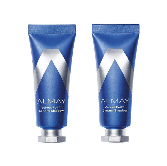 Paquete de 2 sombras de ojos en crema Almay Velvet Foil, Lunar Disco 060