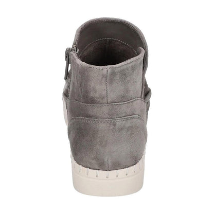 Bella Vita Women's Falynn, Grey Suede Leather, 9 X-Wide