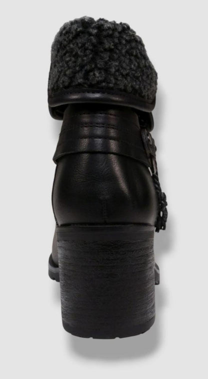 GC Shoes Womens Doja Faux Leather Booties