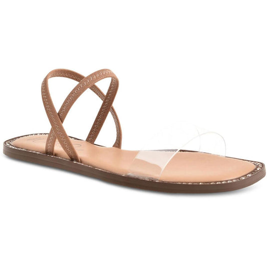 Wild Pair Womens Celest Tan Slingback Sandals Shoes 9.5 Medium (B,M)