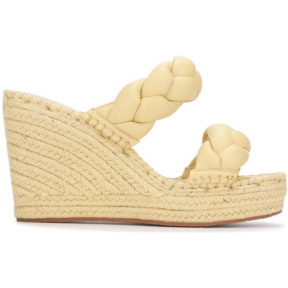 Kenneth Cole New York Womens Olivia Braid Wedge Sandals 7.5 Medium (B,M)