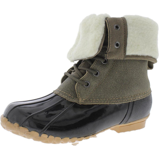 Maine Woods Womens Adele Gray Winter & Snow Boots Shoes 7 Medium (B,M)