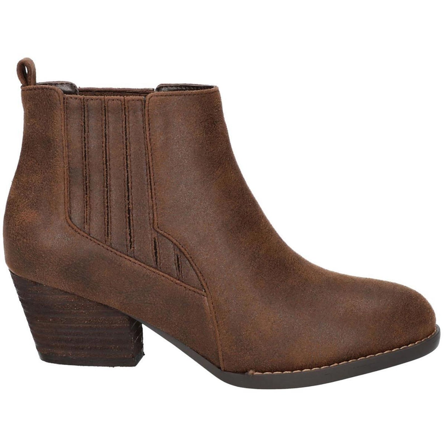 Bella Vita Womens LOU Faux Leather Ankle Boots Shoes 7