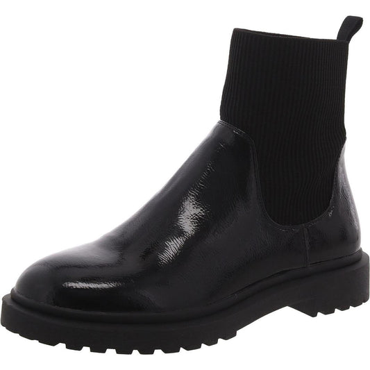 Journee Collection Womens Black Ankle Boots Shoes 9 Medium (B,M)