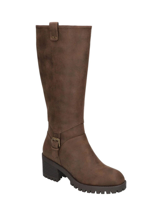 BELLA VITA Womens Buckled Strap Pull-Tab Lorielle Boots Shoes 8.5 M